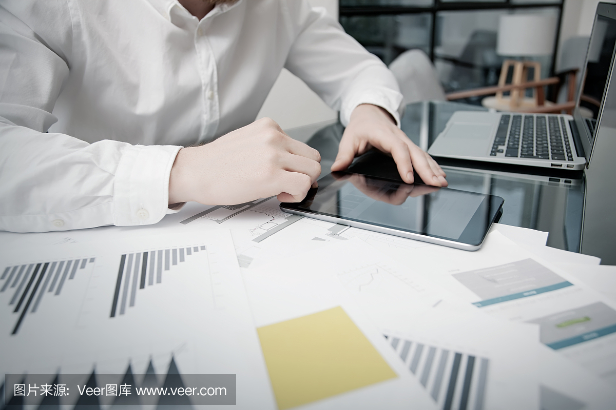 營銷時間管理。工作過程。圖片貿易商工作市場報告